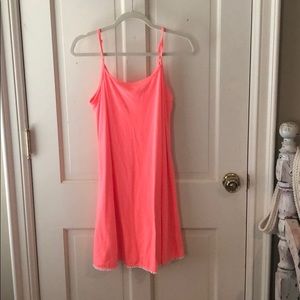 adorable peach dress